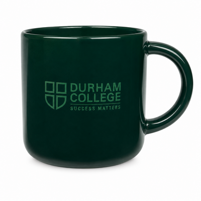 Dc Luxluster 13.5Oz Green Mug W Green Stacked Logo