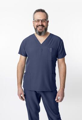 Unisex Flex Scrub Top